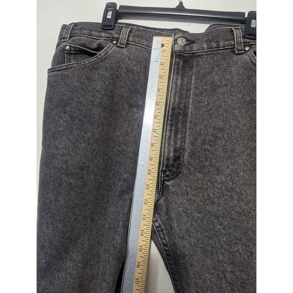 Vintage Made In USA Levis 530 White Tab Relaxed Black Jeans Men's Size 40 X 30 - Picture 6 of 7